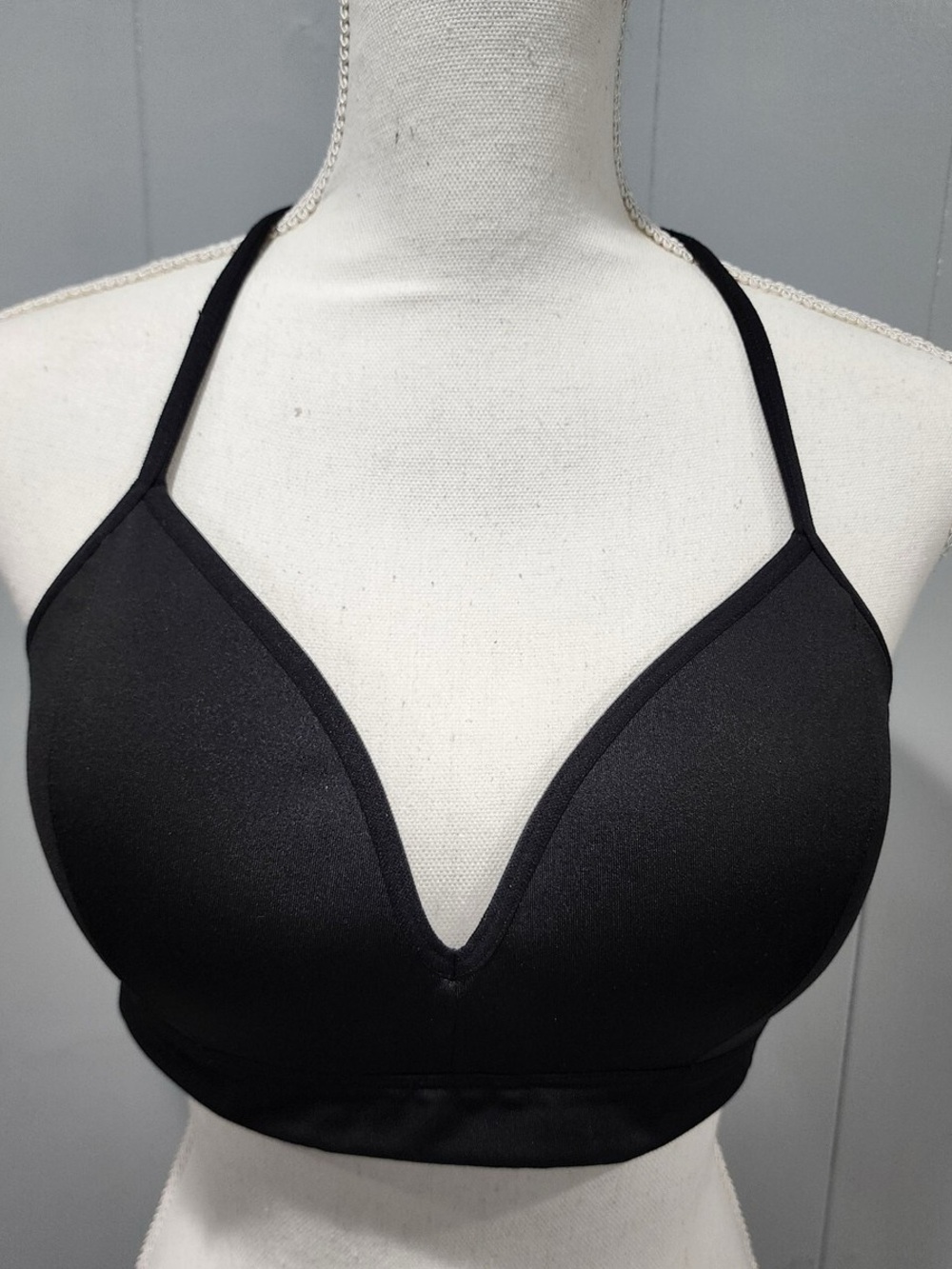 Athleta Black Sports Bra (L)